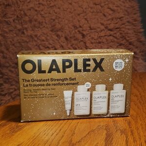 OLAPLEX Gold Box with White Bottles Strength Set
